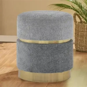 Kobe Ottoman – Grey