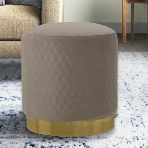 Vector Ottoman – Silver