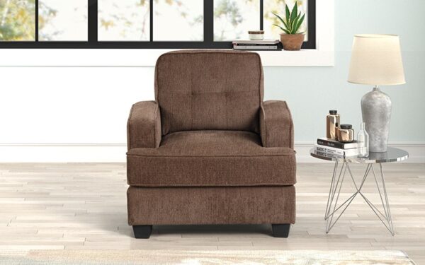 Hudson Fabric Sofa One Seater